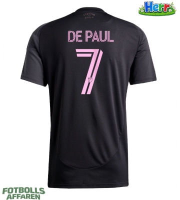 Inter Miami Rodrigo De Paul #7 Bortatröja 2025-26 Kortärmad
